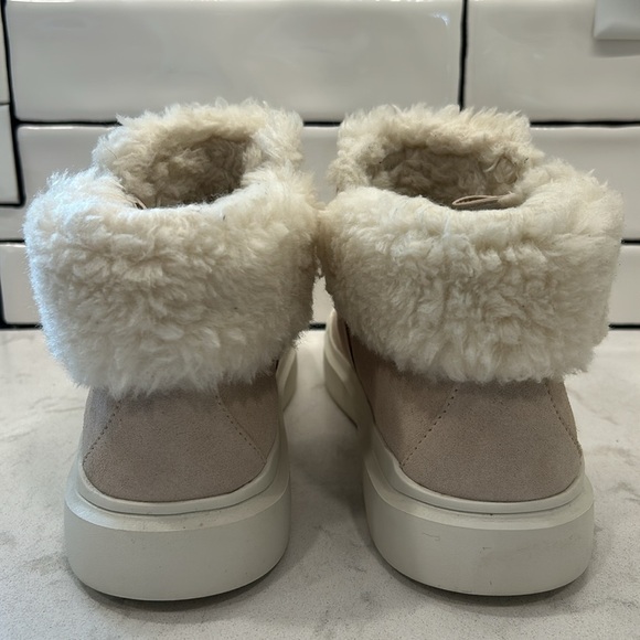 Cole Haan Womens Grandpro Rally Gray Slip On Dressy Ankle Suede Booties Shoes - Picture 6 of 16